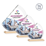 Nantucket VividPrint™ Award - Bamboo/White