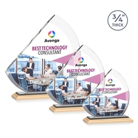 Nantucket VividPrint™ Award - Bamboo/Black