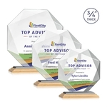 Bradford VividPrint™ Award - Bamboo/Black