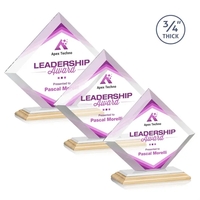 Belaire VividPrint™ Award - Bamboo/White