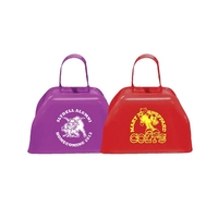 3" metal cowbell with customization.... from ASI 55675 Galaxy Balloons Inc /...
