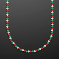 Holiday Beads with Breakaway Clasp (NON-Light Up); Blank Pricing... from ASI...