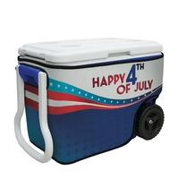 Customize your cooler to promote your brand, display colorful artwork or......