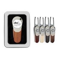 Steel and ABS golf divot repair tool with removable marker in... from ASI...