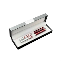 Deluxe pen box with Alps ballpoint and rollerball gel pens.... from ASI 68190...