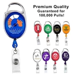 Oberlin Carabiner Style Retractable Badge Reel