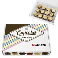 Signature Bite-Size Red Velvet Cupcake Collection includes 12 cupcakes, each...