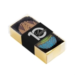 2-Piece Artisan Hand Painted Truffles