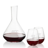 Terrassa Carafe & Edderton Stemless Wine
