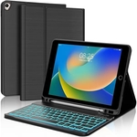 Bluetooth Keyboard Case for iPad 10.2'' (Black)