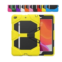 This iPad Pro 10.5" Shockproof Case (Yellow) comes with a white... from ASI...