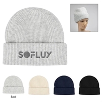 Unisex beanie cap made from recycled polyester, acrylic and elastane.... from...