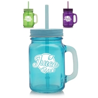 15 oz Colored Glass Mason Jar... from ASI 39552 BEL Promo