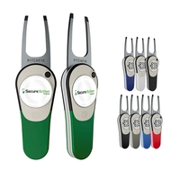 Divot repair tool with removable ball marker and poly dome imprint.... from...