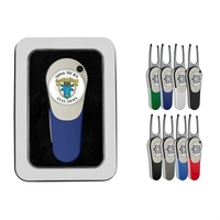 Golf divot repair tool with removable ball market in deluxe window... from...