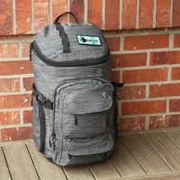 A 15in smart laptop backpack bag that's fashionable, durable, and...