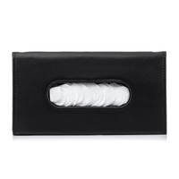 PU leather clip on car sun visor holder for tissues or... from ASI 57800...