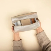 With traditional shape and function, this pouch is perfect for keeping......