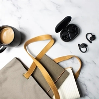 Comfortable and secure waterproof earbud design. Custom, protective case...