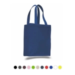 Heavy Canvas Gusset Shopping Tote Bag