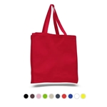 Heavy Canvas Shopper With Gusset
