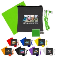 Exec Wall, Cloth & Type C Earbud Set... from ASI 30208 A P Specialties / AP...