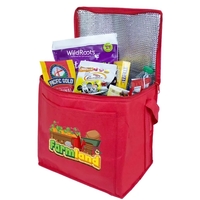 Hot/Cold Foil Lined Non-Woven Cooler Bag