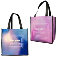 Tote bag made from durable laminated non-woven. Customize the front and......