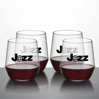 Poolside Tritan™ Stemless Wine Glass - 15oz (Set of 4)