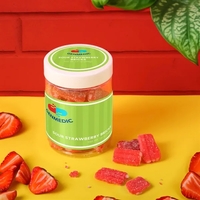 7 oz jar of sweet-and-sour strawberry licorice bricks.... from ASI 61966 HPG...