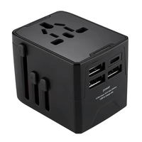 3 USB A and 1 Type C universal travel adapter plus... from ASI 37218 Athena...