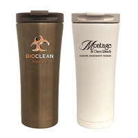 16oz.Travel Stainless Insulated Coffee Cup w/ lid, Leakproof