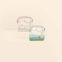 MOD POUCH - LARGE - CLEAR VINYL