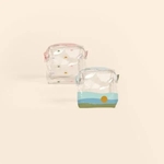 MOD POUCH - LARGE - CLEAR VINYL