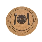 Eco-friendly Round Cork Wood Coaster