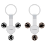 BigFoot Fidget Spinner Keychain