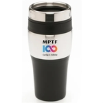 16 oz. Travel Stainless Vacuum Insulated Coffee Cup w/ lid