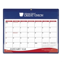 9"H x 11.25"W 12-month vinyl two-color daily planner with frosted corners......