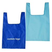 210T foldable and reusable polyester shopping tote bag + 1 color... from ASI...