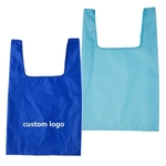 210T Grocery Shopping Tote Bag with Pouch