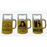 Beer Mug Bottle Opener Magnet