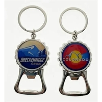 Bottle Cap Opener Keychain