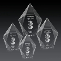 The spectacular and sparkling Devron 3D Award features a thick...