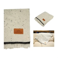 La Cruces Woven Linework Throw Blanket