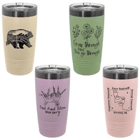 20 oz. Stainless Steel Polar Camel Tumblers features double-wall vacuum...