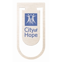 Shield Silk Screened Bookmark Clip