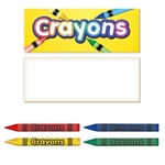 Four Pack Crayon Box - Blank