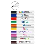 Bullet Tip Dry Erase Marker with Full Color Decal