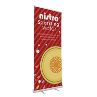 33.5" economy retractor kit with no-curl opaque fabric.... from ASI 87188...