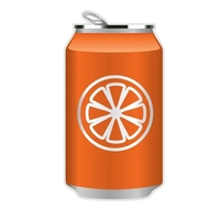 18" x 18" custom cut corrugated plastic sign with single-sided graphics.......